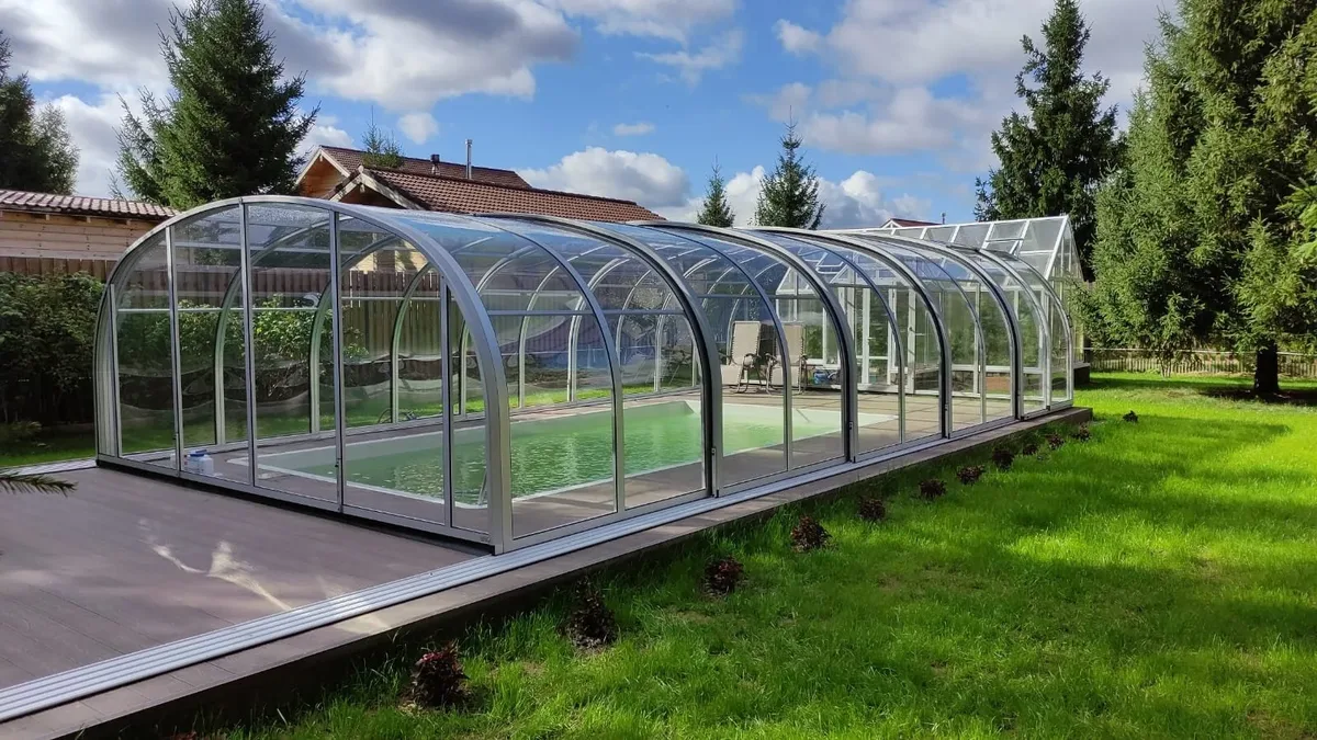 Композитный бассейн Laguna 7 — готовый проект в Липецке