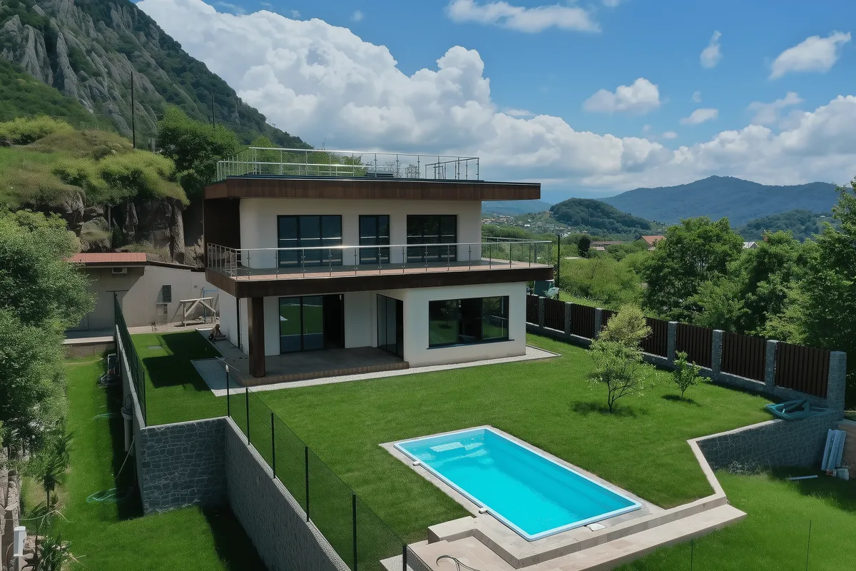 Композитный бассейн Laguna 6 — визуализация в Липецке