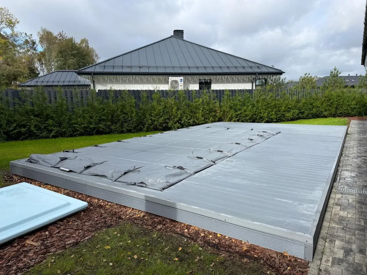 Покрывало Laguna Cover Mesh — установка в Липецке