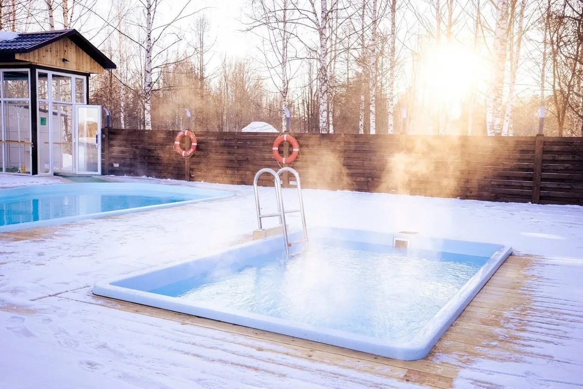 Композитный бассейн Laguna 4 — установка в Липецке