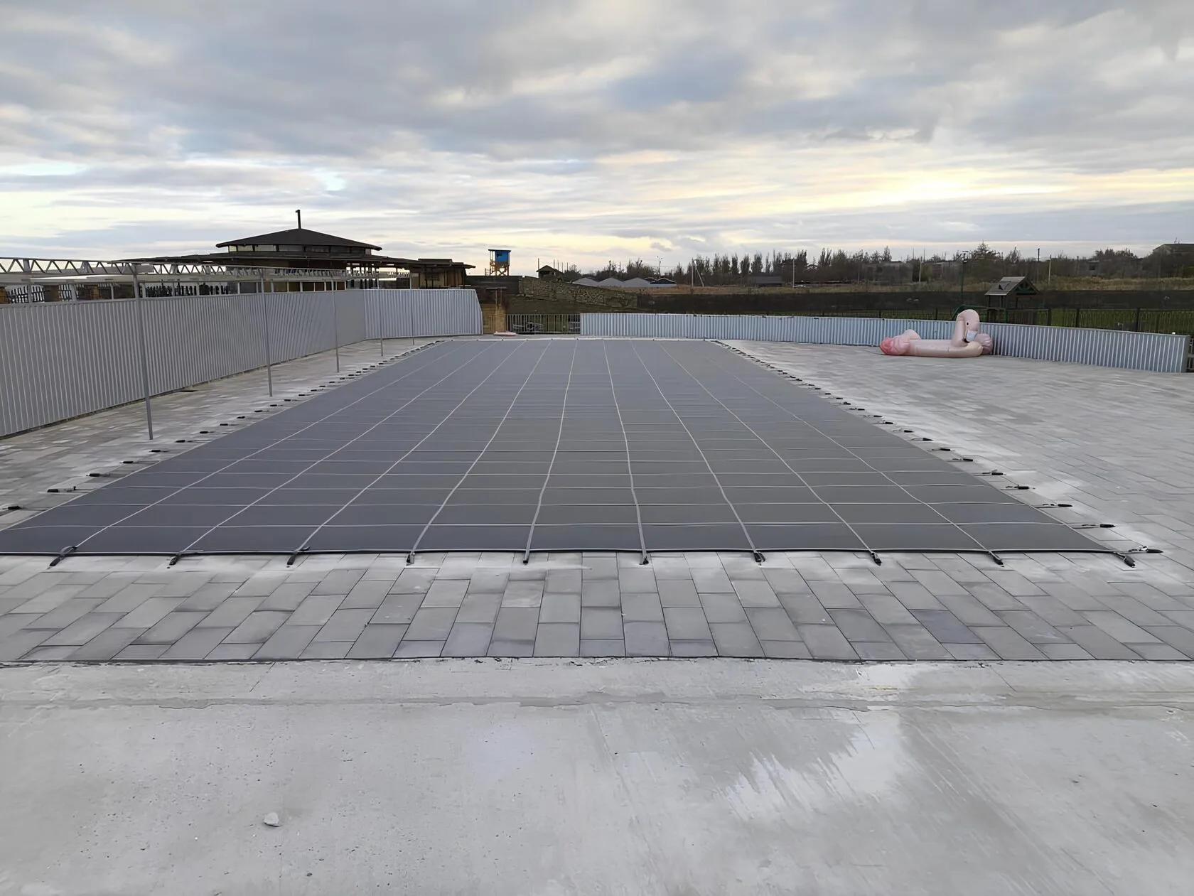 Защитное покрывало для бассейна в Липецке