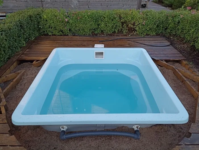 Композитная купель Laguna 2 — установка в Липецке