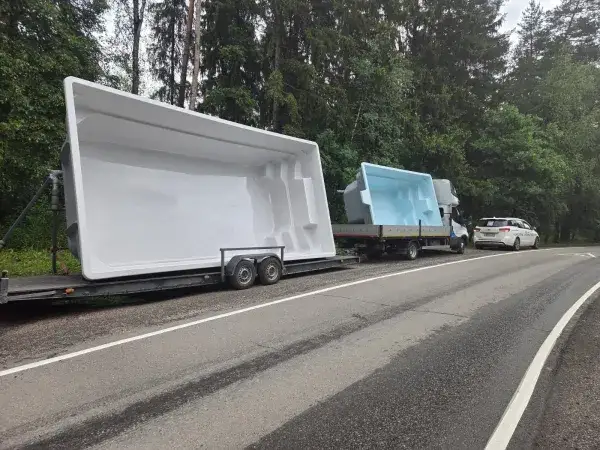 Доставка бассейна в Липецке